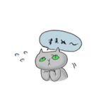クリーミーくまさんと猫のるんちゃん（個別スタンプ：16）