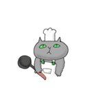クリーミーくまさんと猫のるんちゃん（個別スタンプ：34）