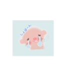 ふんわりデバちゃん（個別スタンプ：17）