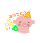 ふんわりデバちゃん（個別スタンプ：34）
