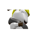Funny Sheep Man（個別スタンプ：3）