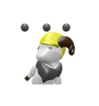 Funny Sheep Man（個別スタンプ：4）