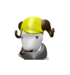 Funny Sheep Man（個別スタンプ：14）