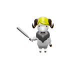 Funny Sheep Man（個別スタンプ：15）