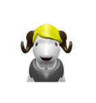 Funny Sheep Man（個別スタンプ：21）