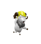 Funny Sheep Man（個別スタンプ：24）