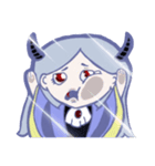 Ms. vampire and her cat（個別スタンプ：21）
