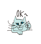 LOOSE BLUE EYES（個別スタンプ：1）