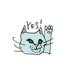 LOOSE BLUE EYES（個別スタンプ：4）