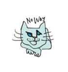 LOOSE BLUE EYES（個別スタンプ：8）