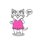 Meaw Pink（個別スタンプ：32）