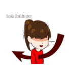 slanted eyes（個別スタンプ：16）