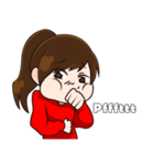slanted eyes（個別スタンプ：17）