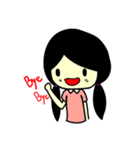 The little small girl（個別スタンプ：2）