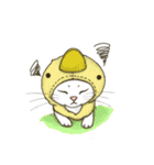 Space bun cat（個別スタンプ：3）