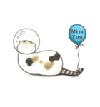Space bun cat（個別スタンプ：11）