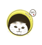 Space bun cat（個別スタンプ：20）