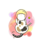 Space bun cat（個別スタンプ：22）