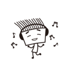 Cool brush brother（個別スタンプ：4）