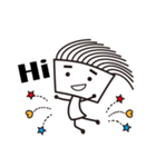 Cool brush brother（個別スタンプ：5）