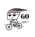 Cool brush brother（個別スタンプ：6）