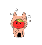 Girl in cat costume（個別スタンプ：7）