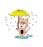 Girl in cat costume（個別スタンプ：14）