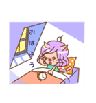 ぶた猫ちゃん（個別スタンプ：1）