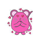 pink mice（個別スタンプ：2）