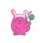 pink mice（個別スタンプ：7）