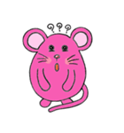 pink mice（個別スタンプ：12）