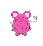 pink mice（個別スタンプ：15）