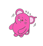 pink mice（個別スタンプ：18）