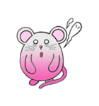 pink mice（個別スタンプ：19）