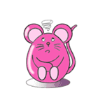 pink mice（個別スタンプ：22）