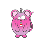 pink mice（個別スタンプ：23）