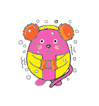 pink mice（個別スタンプ：25）