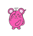 pink mice（個別スタンプ：29）