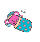 pink mice（個別スタンプ：33）