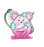 pink mice（個別スタンプ：40）