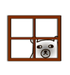 Look very open animals: P-Pig with DD＆OO（個別スタンプ：6）