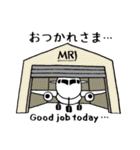 【三菱航空機公認】MRJ スタンプ（個別スタンプ：11）