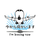 【三菱航空機公認】MRJ スタンプ（個別スタンプ：26）
