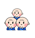 Cute Boy Three Hair（個別スタンプ：15）