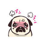 パグのこぶちゃん日常スタンプ（個別スタンプ：33）