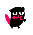 Pinku Pinku The Pink Tail Cat（個別スタンプ：26）