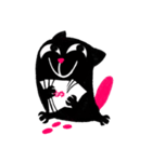 Pinku Pinku The Pink Tail Cat（個別スタンプ：34）