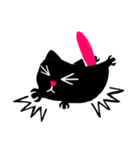 Pinku Pinku The Pink Tail Cat（個別スタンプ：38）