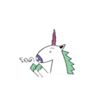 Unicorn world（個別スタンプ：7）