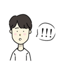 Straight Face Guy（個別スタンプ：19）